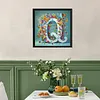 Butterfly Flower Q 5D Partial Drill DIY Diamond Painting Kit 30*30cm