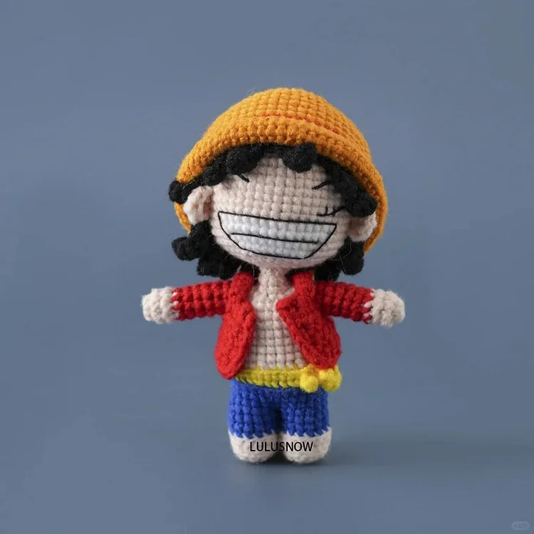 Lulusnow Handmade  Japan Anime ONE PIECE: Luffy Home Decoration Desk Decoration Bag Accessories