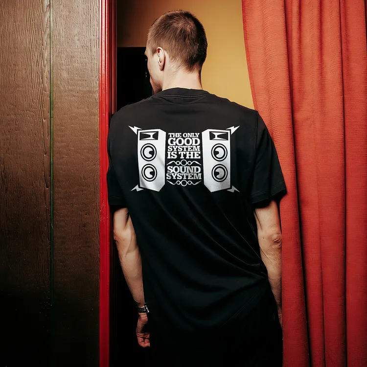 Sound System Printed Men's T-shirt