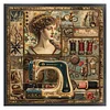 Sewing Machine Woman-14CT Stamped Cross Stitch 40*40cm/15.75*15.75in tapestrymarket