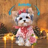 Yorkshire Terrier - 5D DIY Ornament - 17*11CM