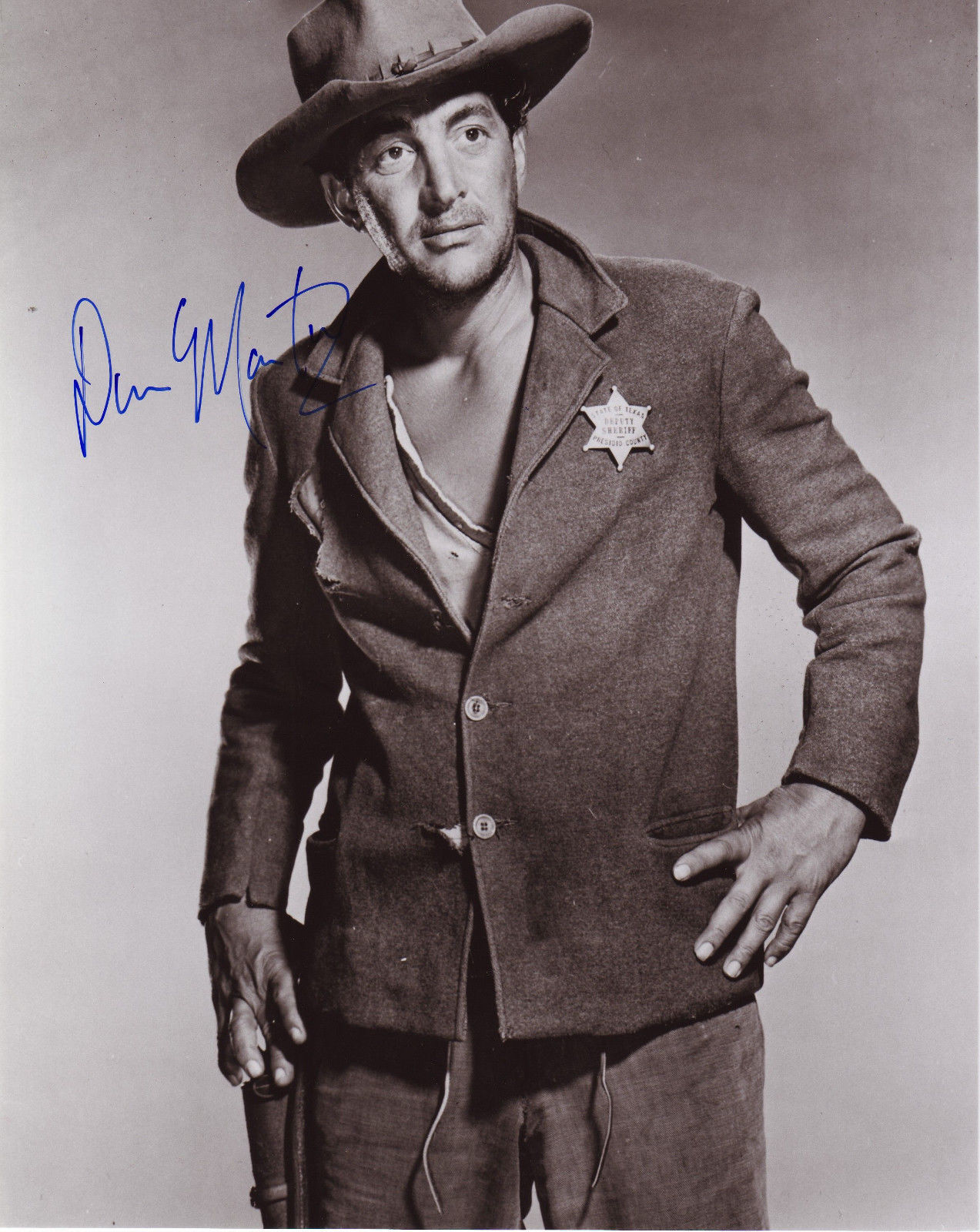 DEAN MARTIN AUTOGRAPH SIGNED PP Photo Poster painting POSTER 1