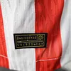 Joyfball 2025/2026 Player Version Long Sleeve Atletico Madrid Home Football Jersey 1:1 Thai Quality（The player version jersey is a bit tight, please pay attention to the size selection）
