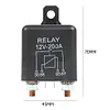 12V 200 Amp Heavy Duty Split Charge/Winch Relay for Car Van Boat 4 Pin