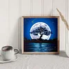 Diamond Painting -DIY Full Square Drill Moon Tree