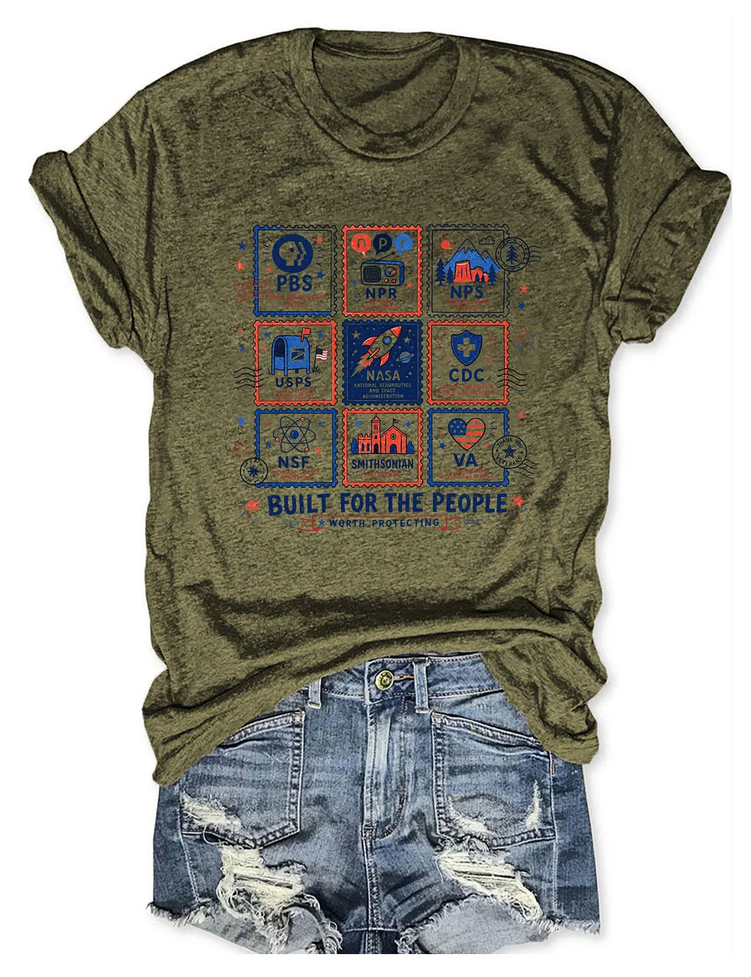 Built For The People T-shirt