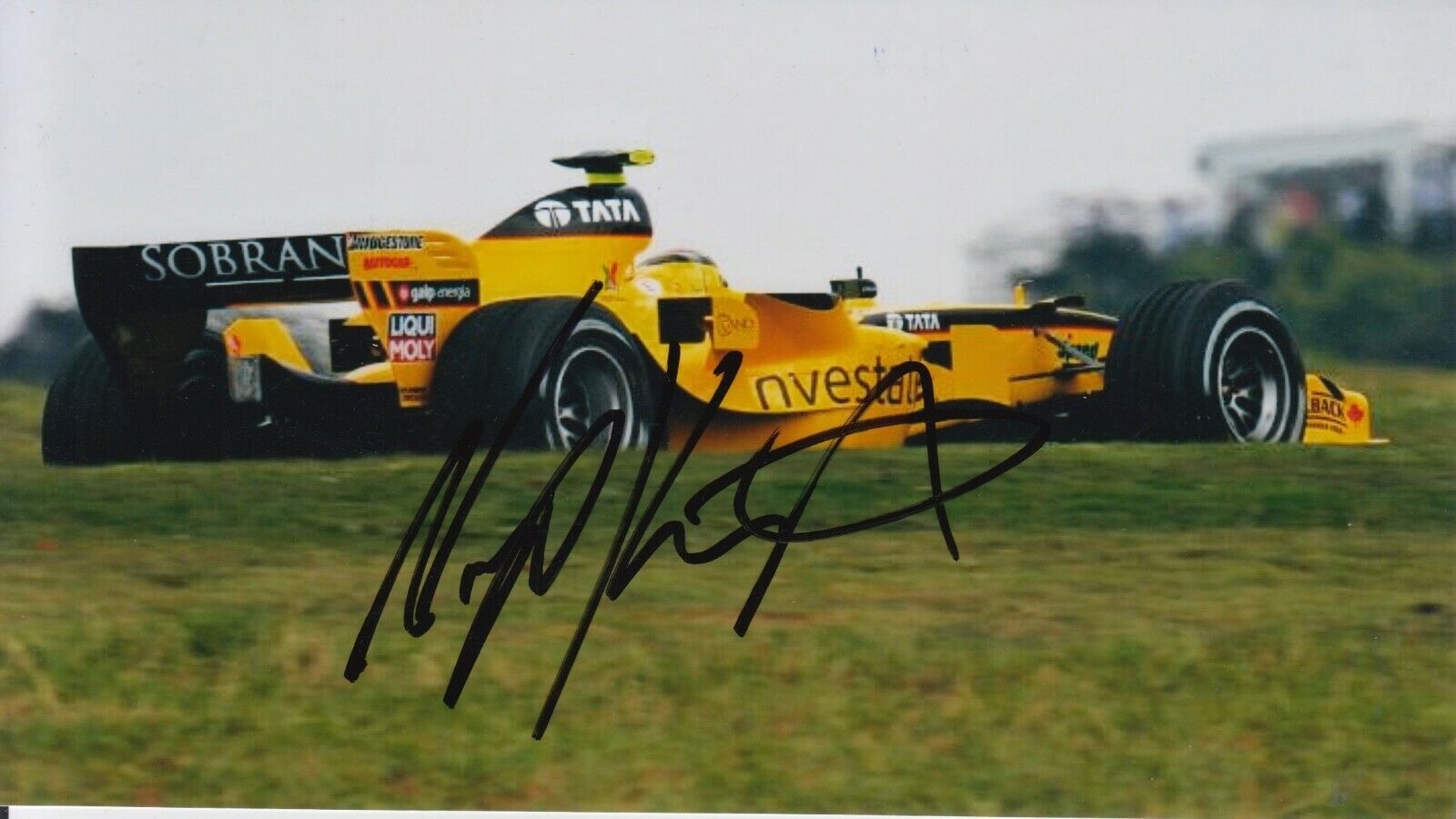 Nicolas Kiesa Hand Signed 6x4 Photo Poster painting - F1 Autograph.