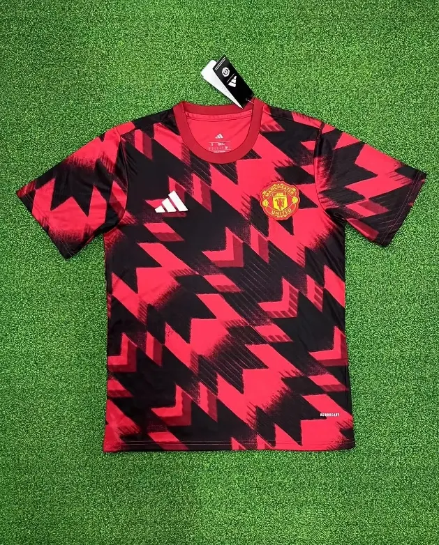 2526 New season Manchester United pre-league training uniform jersey