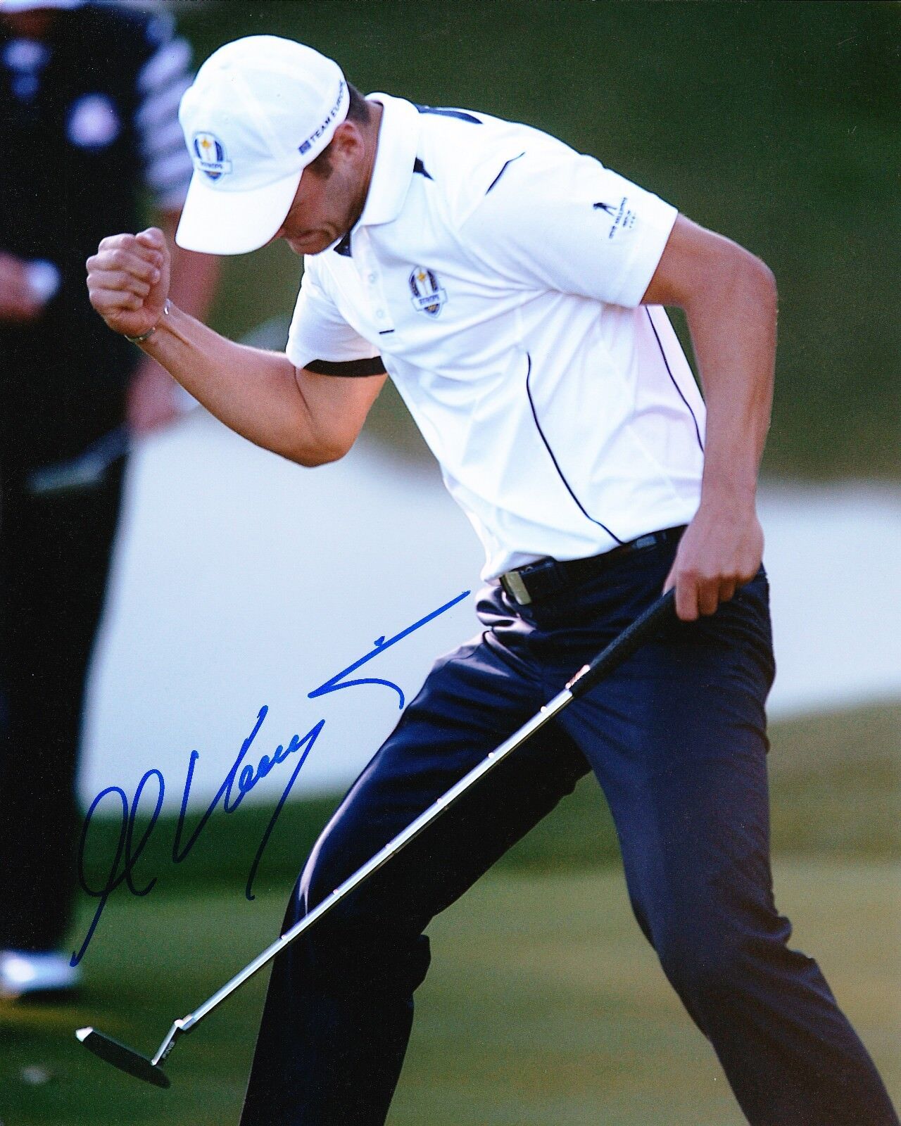 Martin Kaymer Signed 10X8 Photo Poster painting GENUINE Ryder Cup 2012 AFTAL COA (3024)