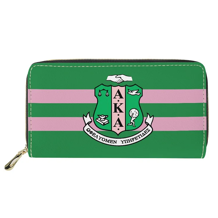 long layered wallet