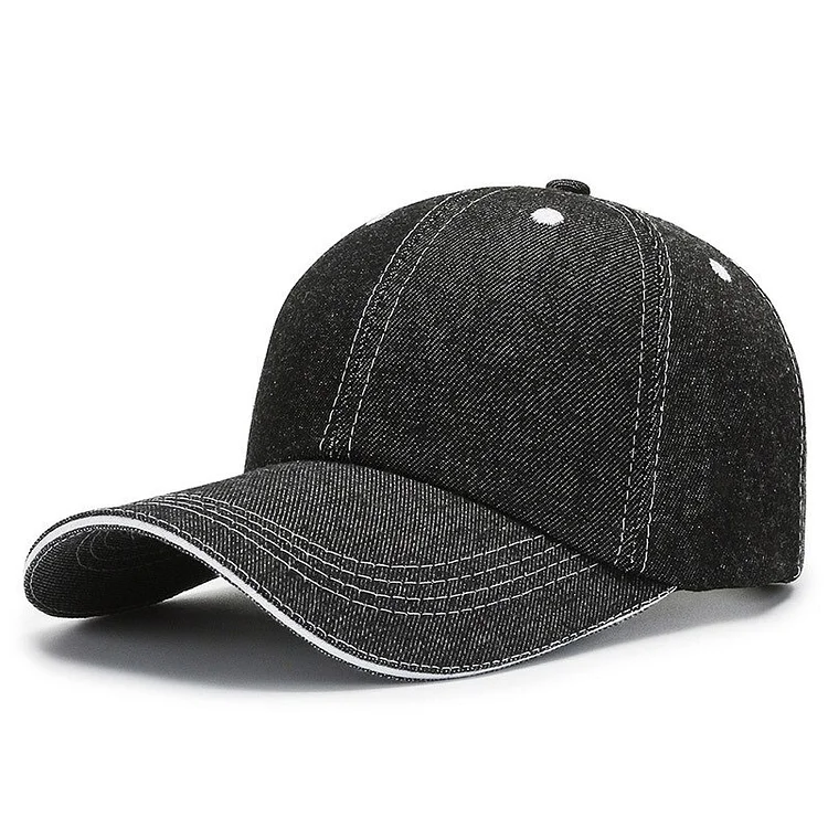 Women Men Denim Baseball Cap Hat Blank Dad Caps Men Cool Cap Casual Denim Jeans Wear Blank Cap Men Cool Hat Caps for Men Dad
