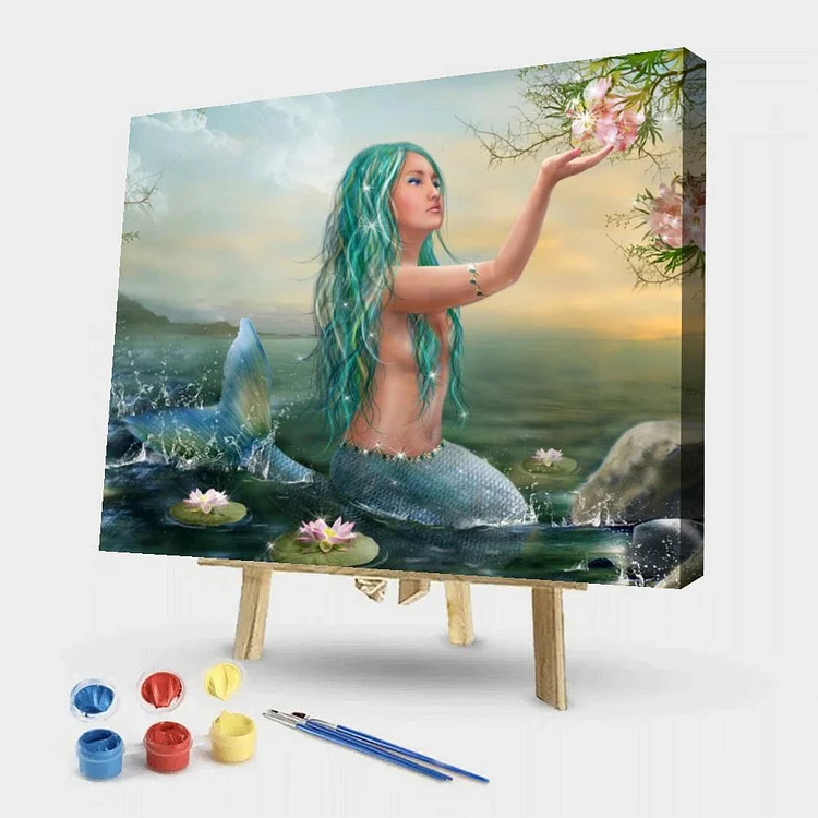 Mermaid - Painting By Numbers - 50*40CM gbfke