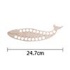 >SALE<Wooden Carved Cross Stitch Thread Board Embroidery Thread Plate Tool (Whale)