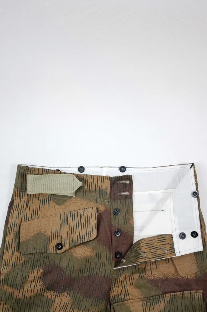  Wehrmacht German Tan And Water Camo Panzer Trousers German-Uniform