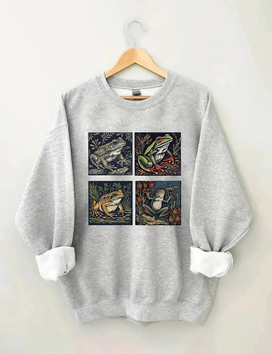 Frog Amphibian Lover Sweatshirt