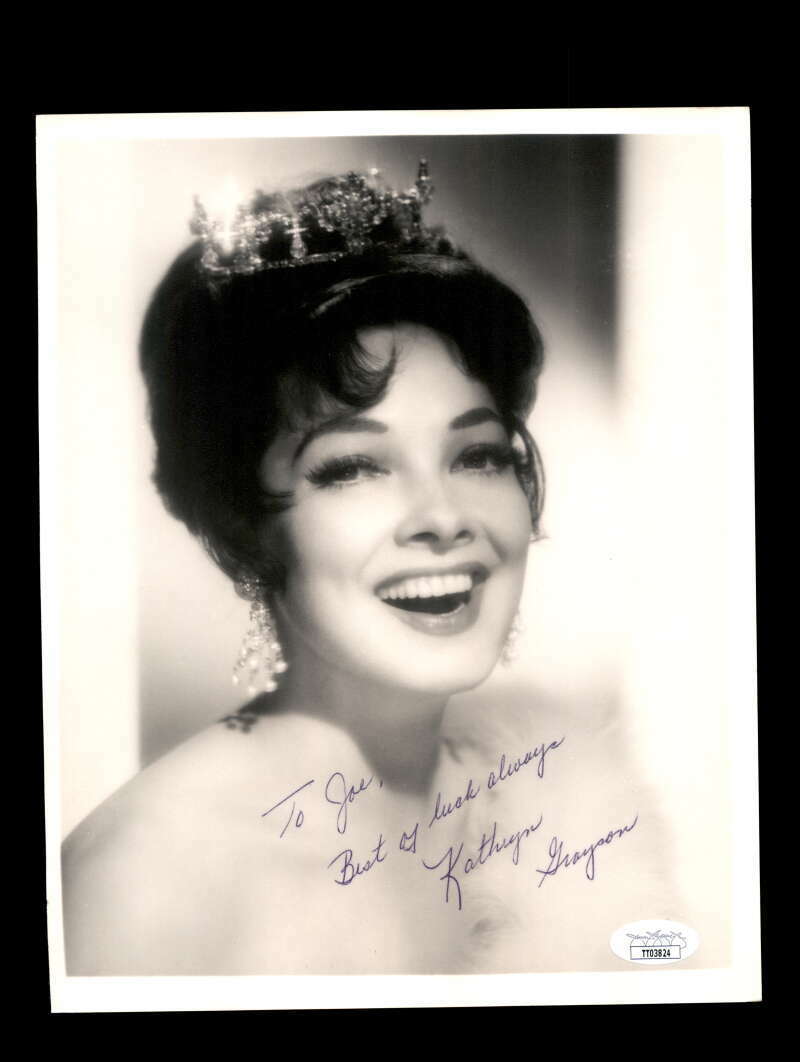 Kathryn Grayson JSA Coa Signed 8x10 Photo Poster painting Autograph