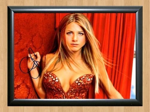 Jennifer Aniston Signed Autographed Photo Poster painting Poster Print Memorabilia A3 Size 11.7x16.5