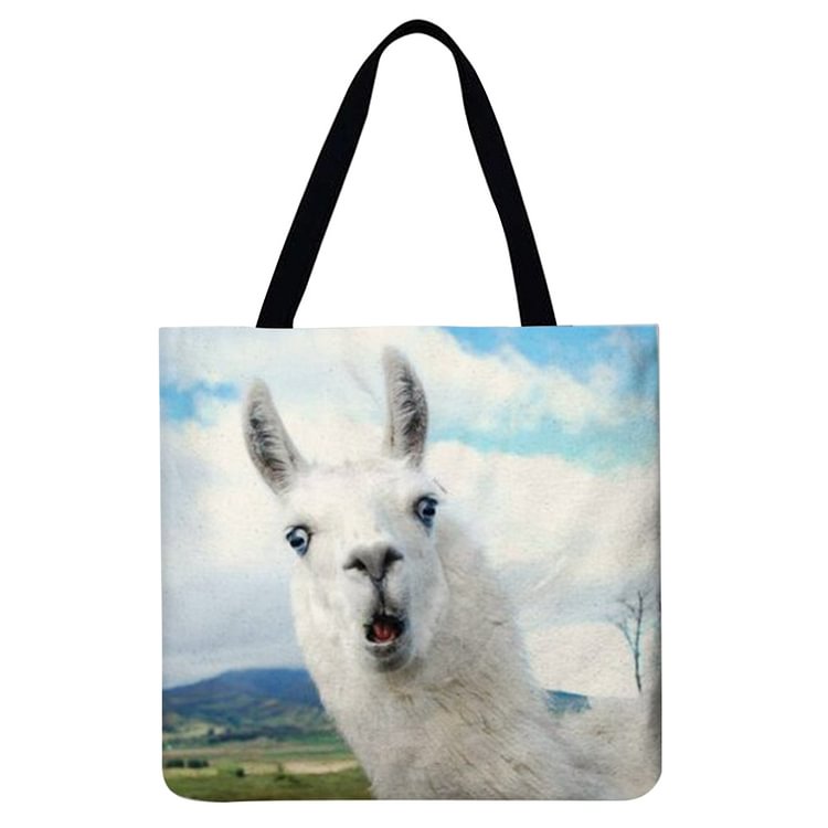 【Limited Stock Sale】Alpaca - Linen Tote Bag