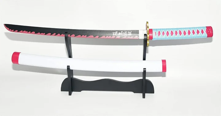 鬼滅の刃 古兵器 刀装具 日本刀　模造刀 居合刀 武士道 鑑賞用 甘露寺蜜璃 Amazon.co.jp: 鬼滅の刃 刀 鬼殺隊 甘露寺 蜜璃 日本刀 模造刀