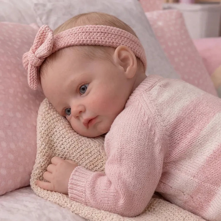 Babeside Merlow 16" Realistic Silicone Baby Doll &ndash; Lifelike Newborn Girl Gift