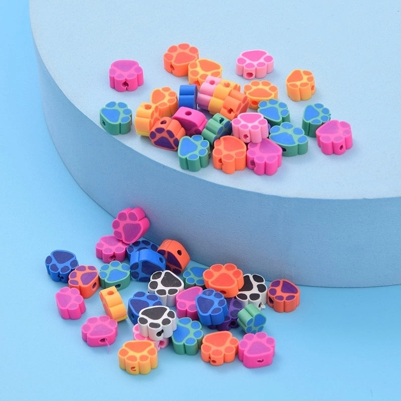 Diy Bear’s Paw Soft  Jewelry Accessories Children’s Puzzle Beaded Handmade Material