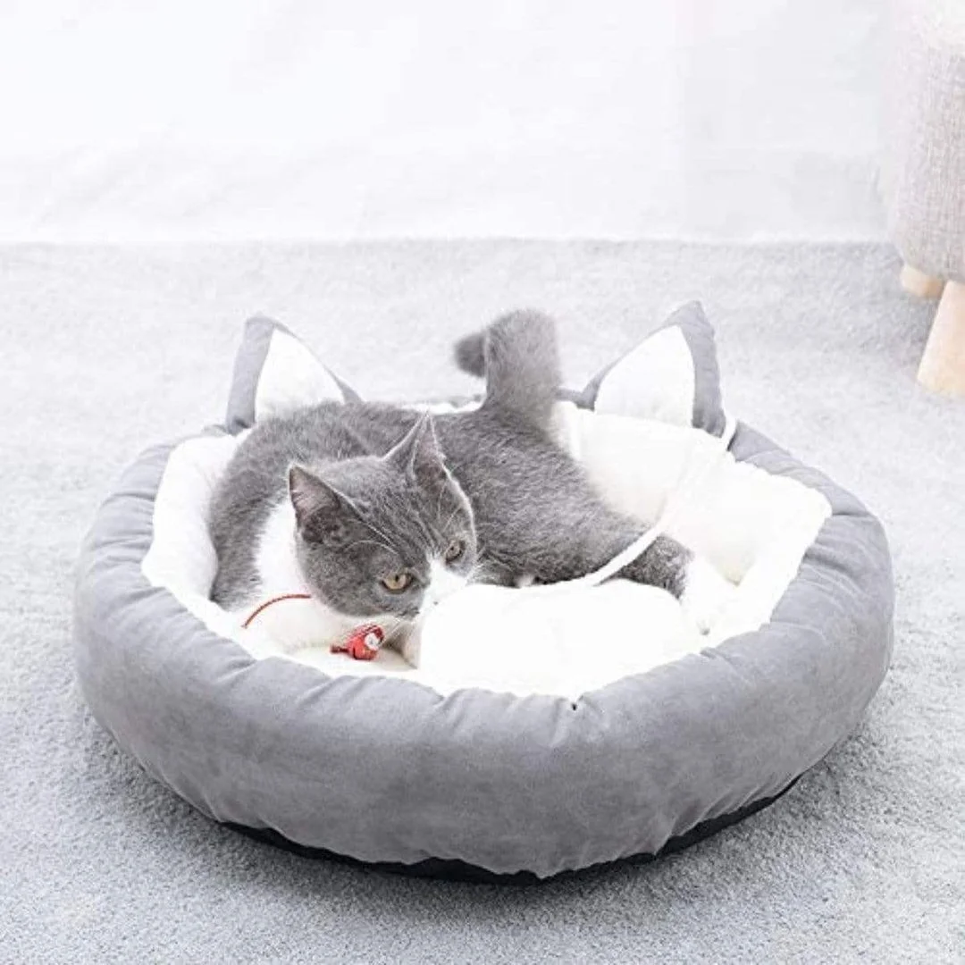 Cozy Round Cat Bed