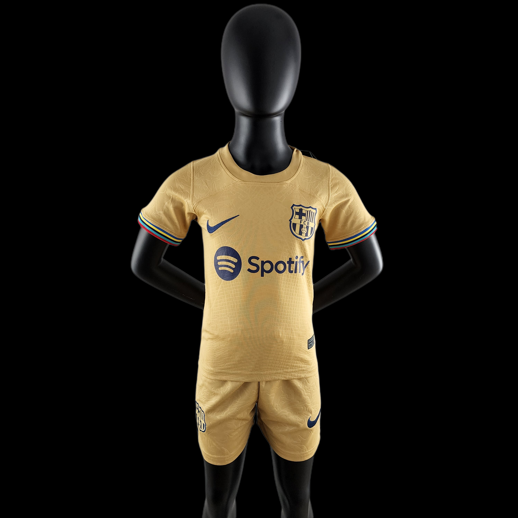 Kit Enfant FC Barcelone Maillot De Fou, site maillot de foot pas cher