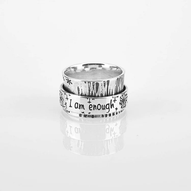 For Friend - You Are Always Enough Fidget Ring