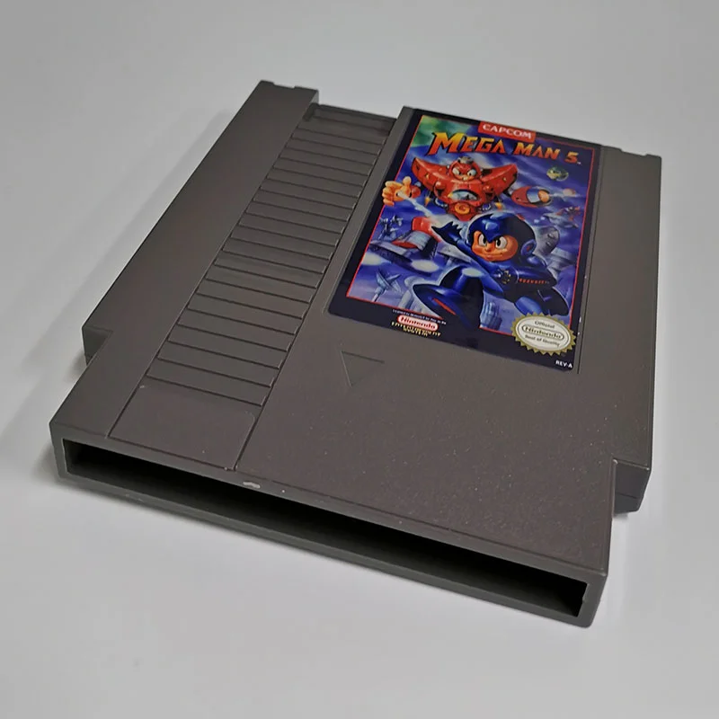 Megaman 5 For Nintendo NES - 8 Bit Game Cartridge