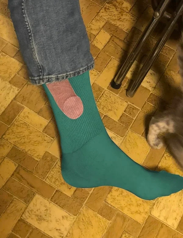 “Show Off”Socks-Green