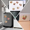 6Pcs Diamond Painting Flowers Hearts Fridge Magnet for DIY Art Crafts