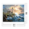 Seaside Lighthouse - 11CT Stamped Cross Stitch Kit(50*40cm)