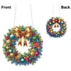 Diamond Painting Acrylic Christmas Garland Pendant Home Decorations