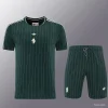 26/27 Juventus Navy Green Short-Sleeve Training Kit