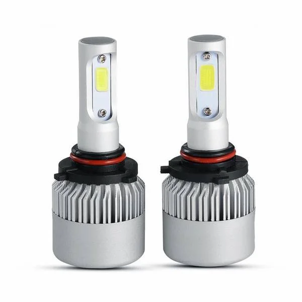 60W 6000K 9005 HB3 White COB Low Beam LED Headlight Bulb