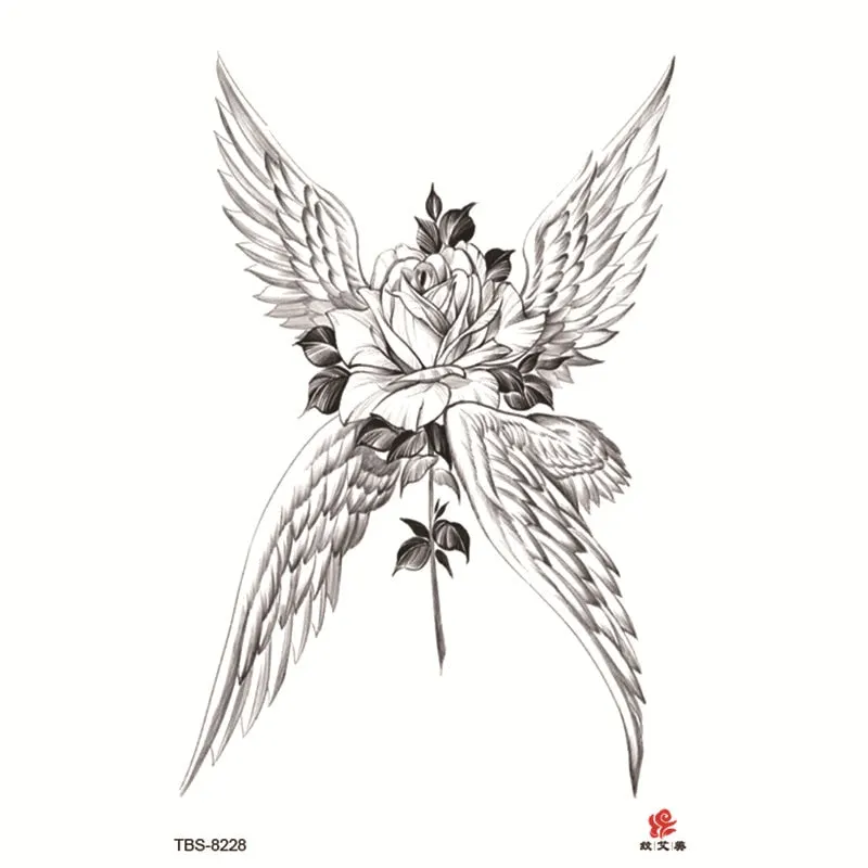 Tattoo Sticker Flower Temporary Sleeve Tattoo Waterproof Sexy Body Art Fashion