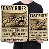 Easy Rider - Vintage Metal Signs - 20*30cm/30*40cm