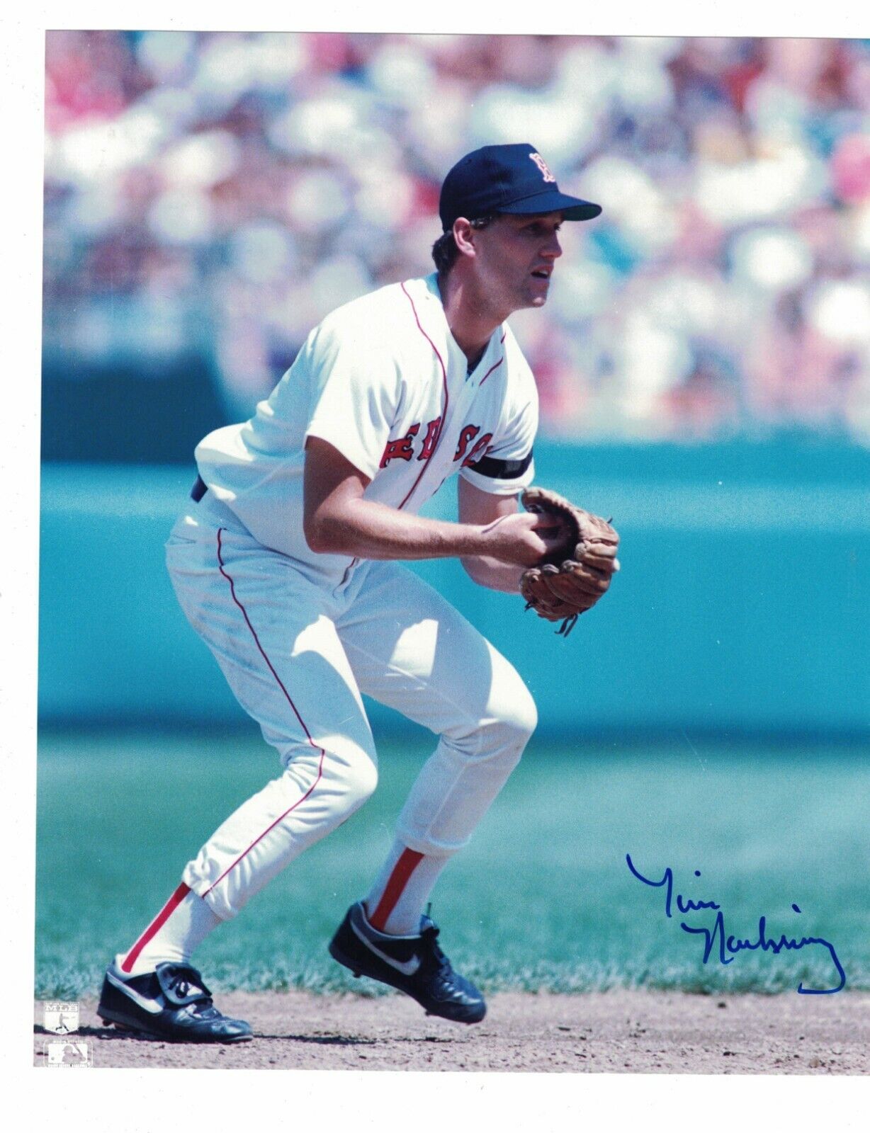 Tim Nahring Boston Red Sox Signed 8x10 Photo Poster painting W/Our COA