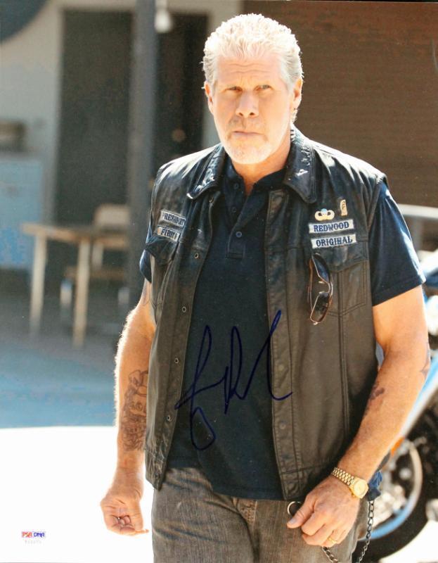 Ron Perlman Sons Of Anarchy Signed Authentic 11X14 Photo Poster painting PSA/DNA #T22273