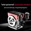 Car Aromatherapy Solar Engine Turbine Rotating Car Perfume Decoration