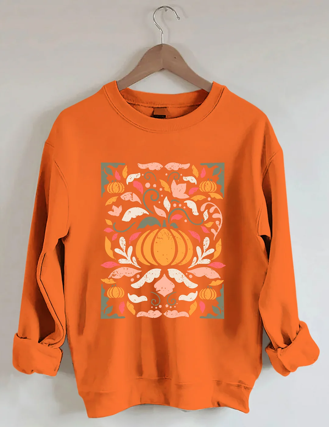 Fall Floral Sweatshirt