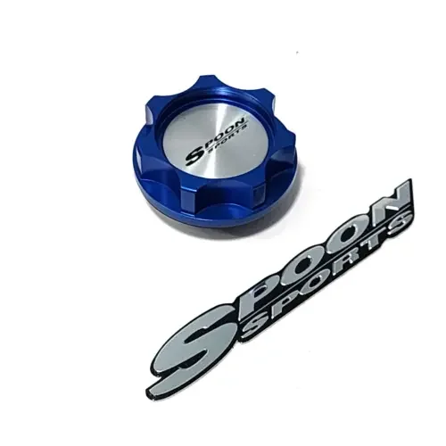 Dronehint BLUE OIL FILLER CAP FOR HONDA 96-00 HATCHBACK CIVIC EK SI EM1 COUPE SPOON SPORT (For: Acura) Parts