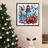 Diamond Painting-DIY Full Round Drill Christmas Lighthouse(40*40 CM)