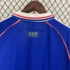 Retro 1998 Long Sleeve France Soccer Jersey Home