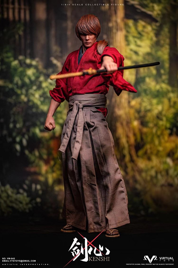 【IN STOCK】 VTSTOYS -  1/6 scale Kenshi Kenshin [version A / version B]