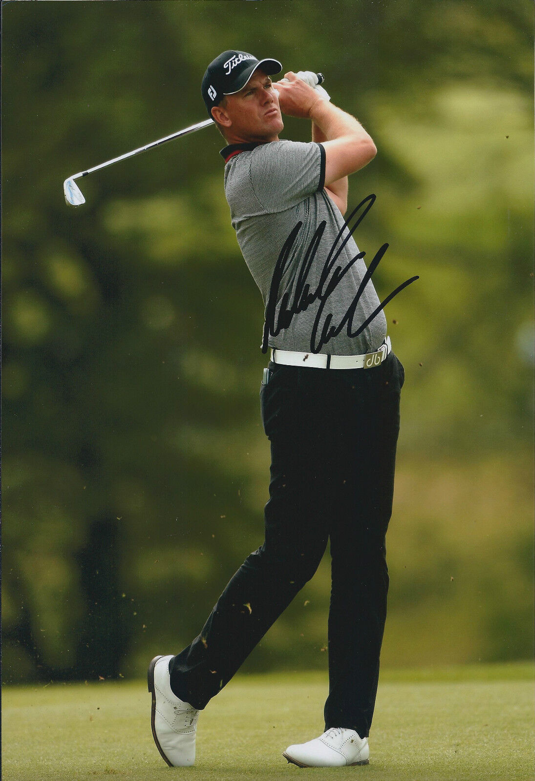 Robert KARLSSON SIGNED Autograph 12x8 Photo Poster painting AFTAL COA BMW Open Winner GOLF