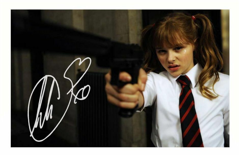 CHLOE GRACE MORETZ AUTOGRAPH SIGNED Photo Poster painting POSTER PRINT