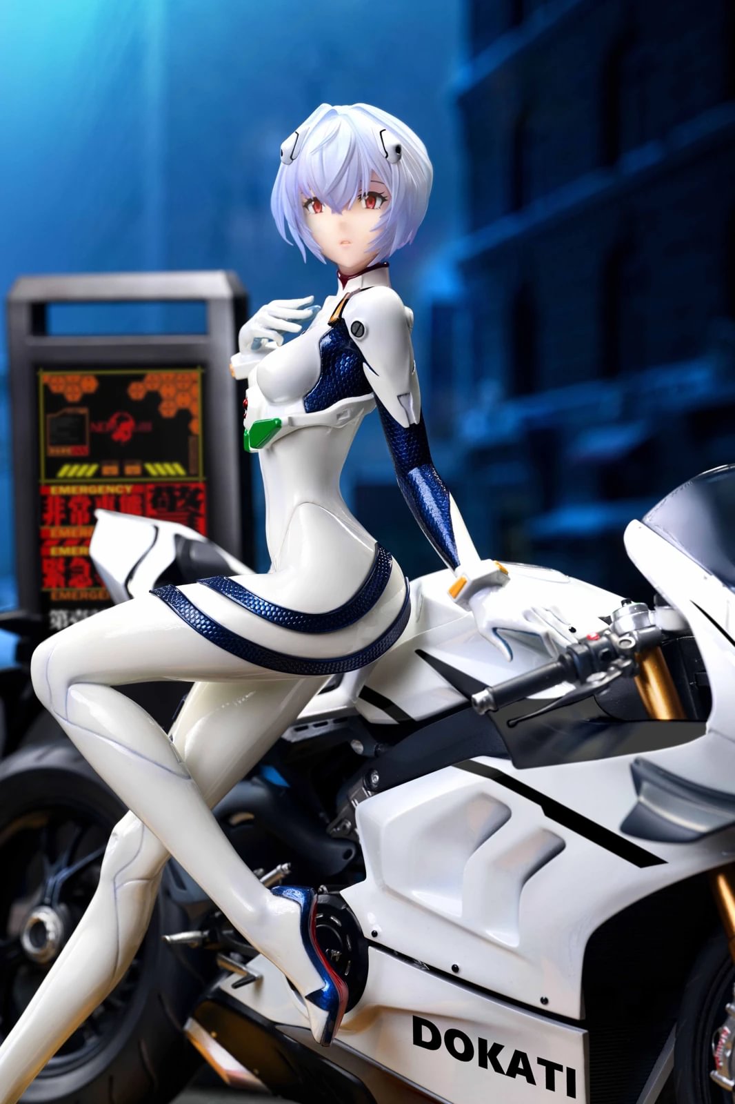 NEON GENESIS EVANGELION MOTOR RIDER綾波レイ 1/6 Scale Riding Motorcycle Rei Ayanami - (EVA) Neon Genesis