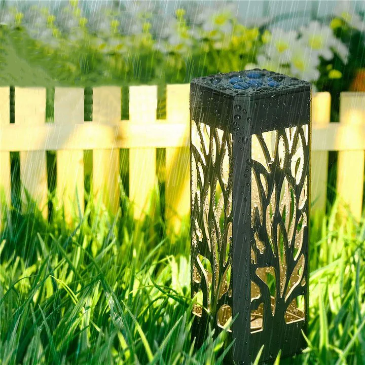 Solar Powered LED Garden Lights, Waterproof Solar Pathway Lights  Outdoor Garden decor For Yard