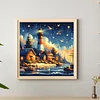 Diamond Painting-DIY Full Round Drill Lighthouse(40*40CM)